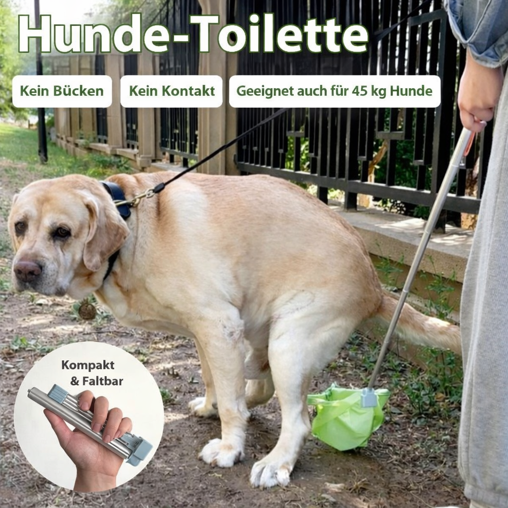 CleanPaws™ Pro – Ausziehbare Premium-Kot-Schaufel