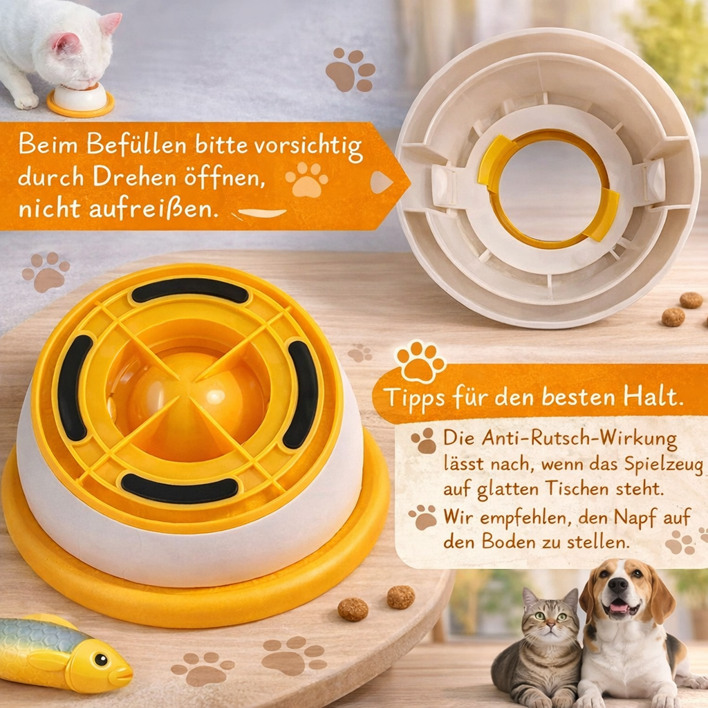 LickiJoy™ Slow Feeder – Interaktives Schleckspielzeug für Hunde & Katzen