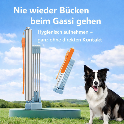 CleanPaws™ Pro – Ausziehbare Premium-Kot-Schaufel