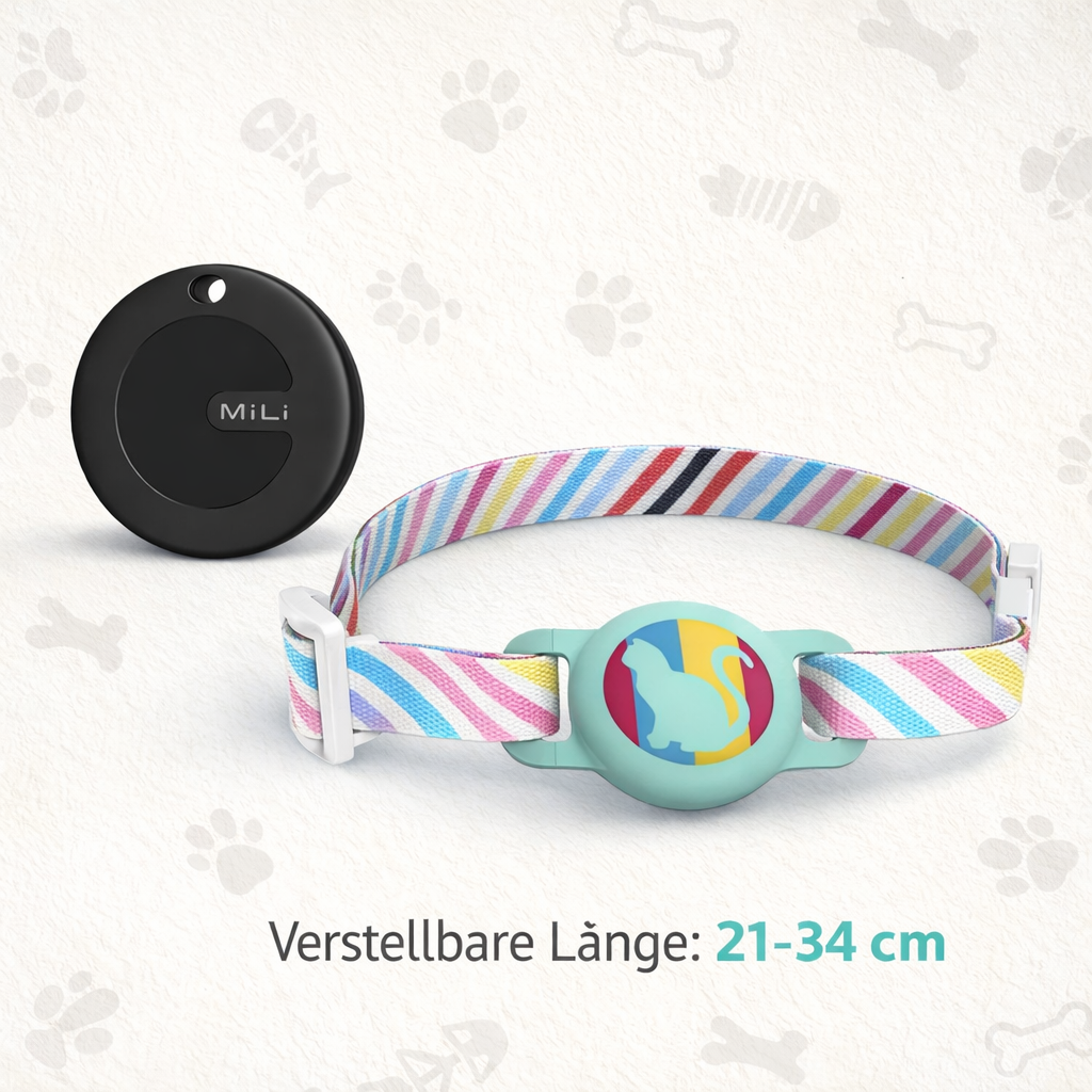 Paw-MiliTag™ Smart Finder – Android GPS Tracker Google Find My kompatibel