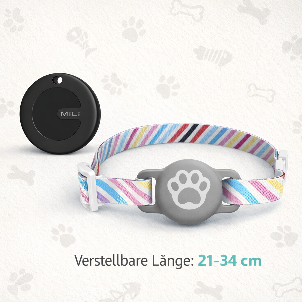Paw-MiliTag™ Smart Finder – Android GPS Tracker Google Find My kompatibel