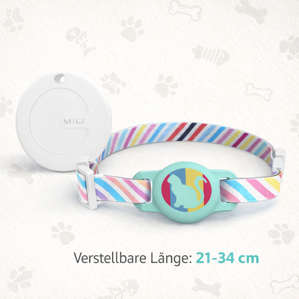 Paw-MiliTag™ Smart Finder – Android GPS Tracker Google Find My kompatibel