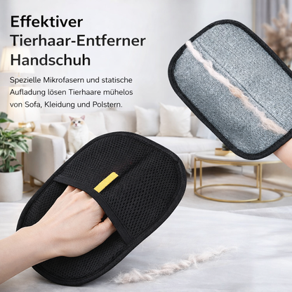 FellFix™ Tierhaar-Entfernungs Handschuh – Sanfte Fellpflege & Haarentfernung für Hunde und Katzen